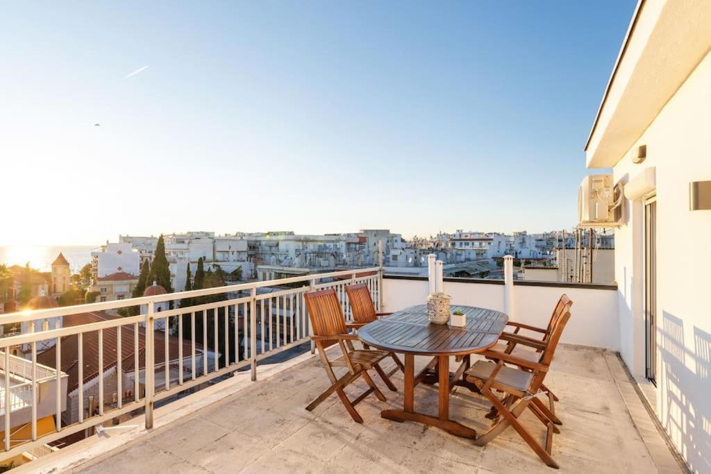 塞萨洛尼基Sea View Sunset Penthouse公寓 外观 照片