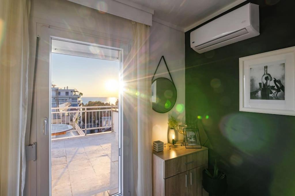 塞萨洛尼基Sea View Sunset Penthouse公寓 外观 照片