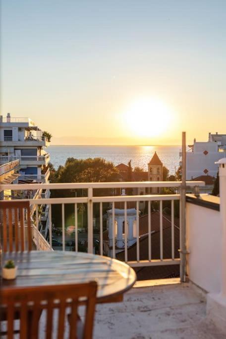 塞萨洛尼基Sea View Sunset Penthouse公寓 外观 照片